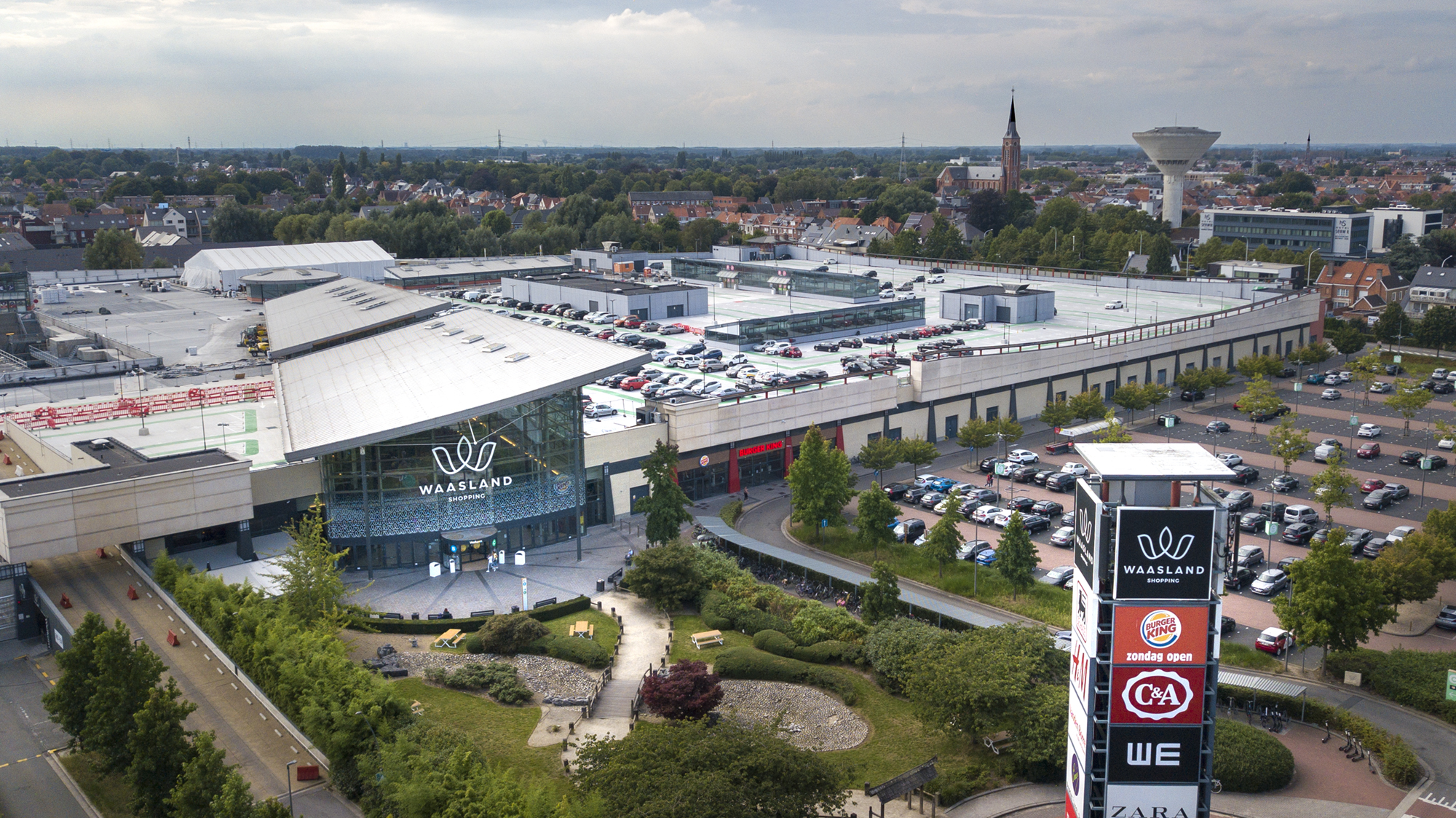Derde en laatste fase op Waasland Shopping - Zoontjens